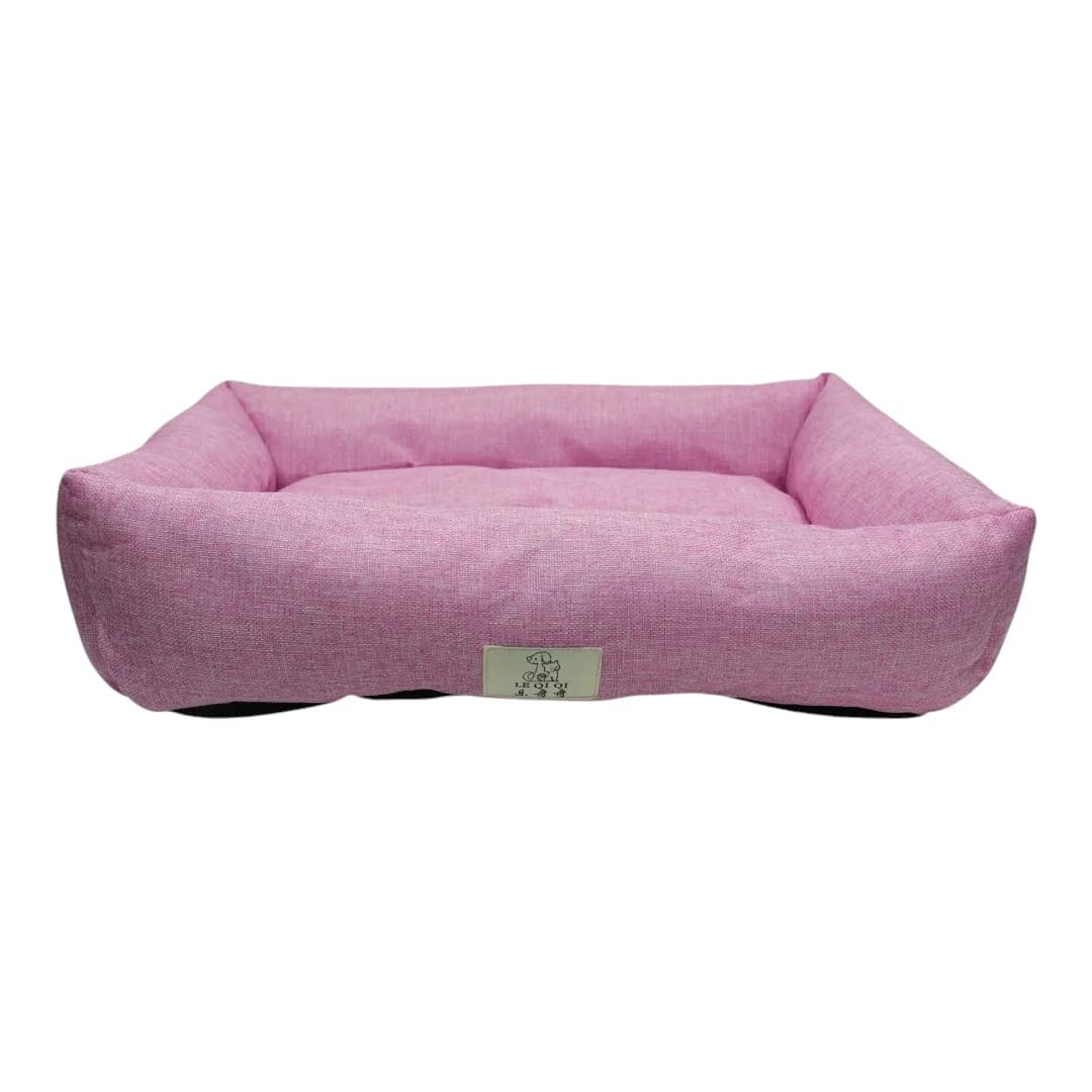 Rectangular Pet Bed Pink thumbnail 4