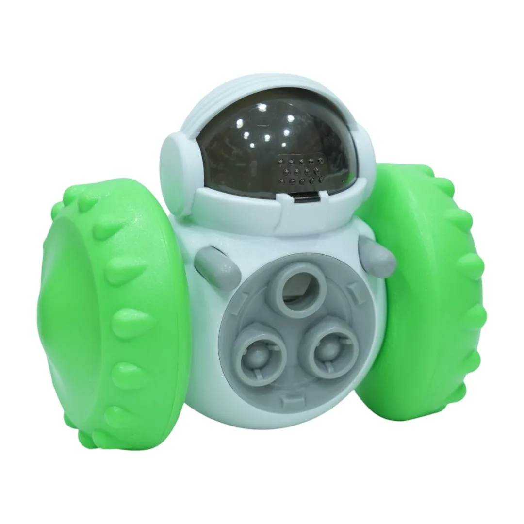 Fun and Interactive Treat-Dispensing Toy for Pets-green thumbnail 4