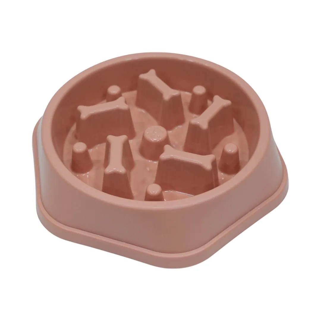 Slow Feeder Pet Bowl Bone Design thumbnail 2