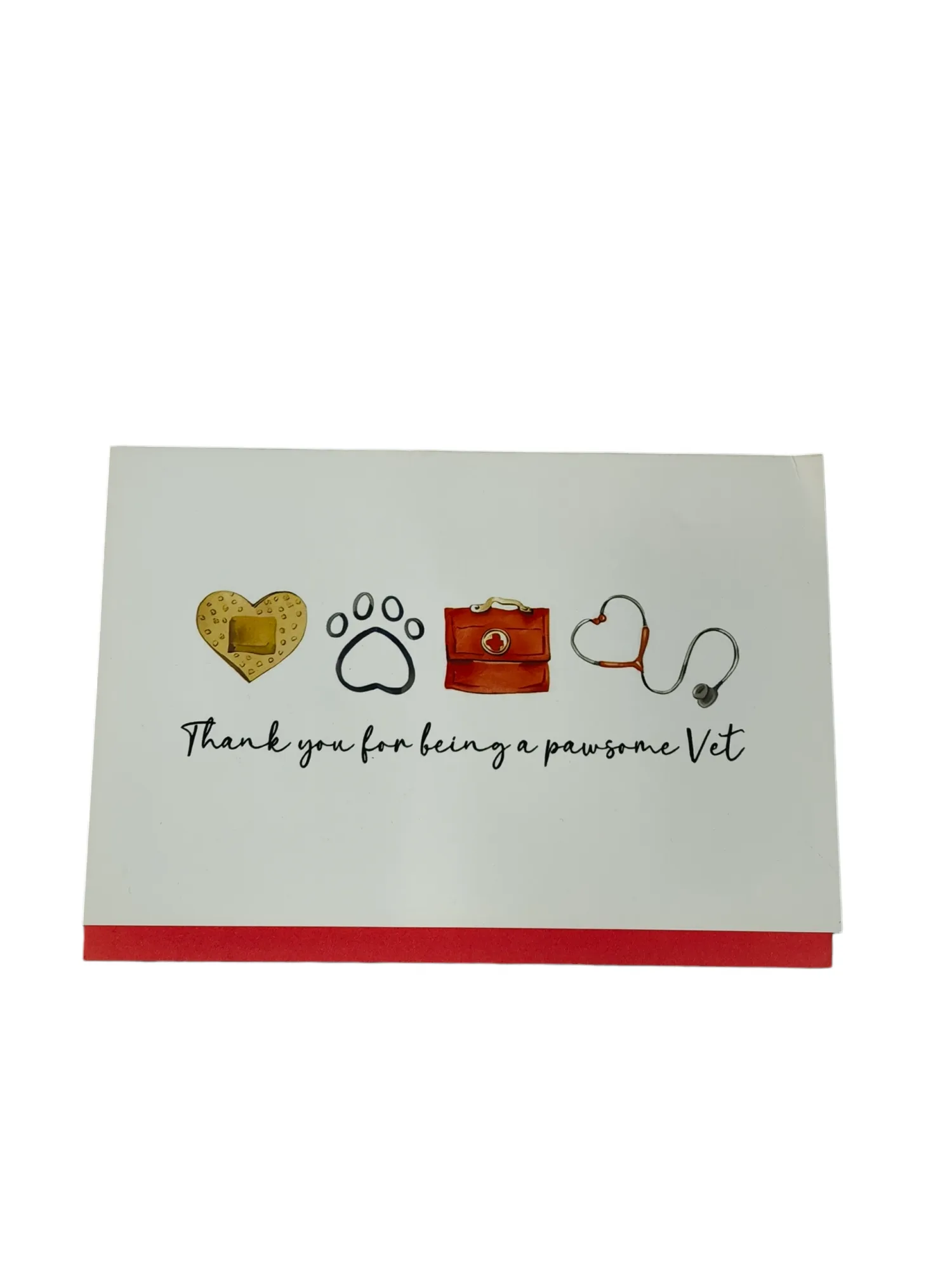 "Pawsome Vet" Appreciation Card