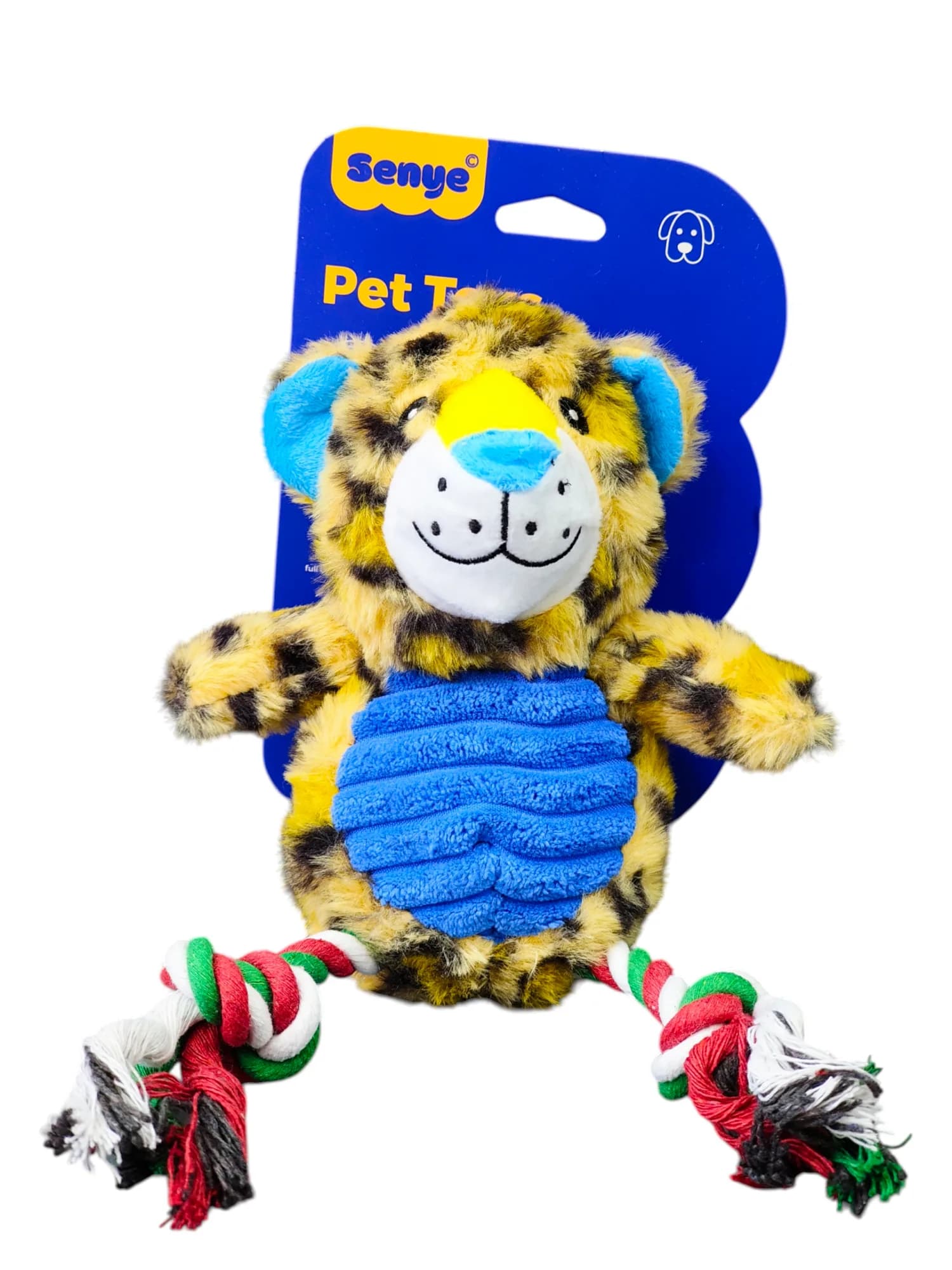 Leopard chew toy