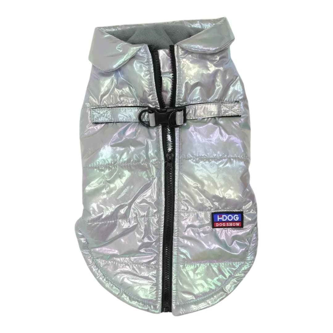 Sleek Waterproof Winter Jacket with Harness for Pets (2XL)