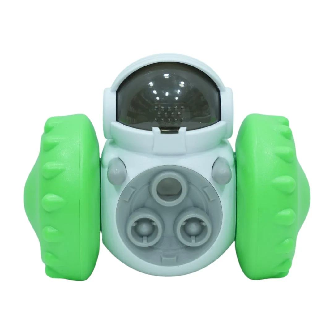 Fun and Interactive Treat-Dispensing Toy for Pets-green