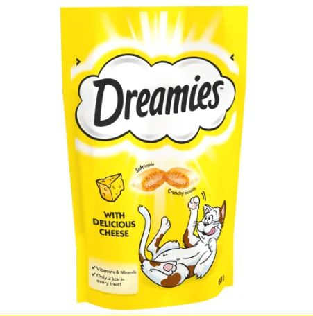 DREAMIES with Delicious Cheese - 60g