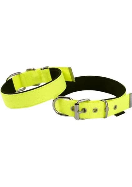 Wide profile webbing collar