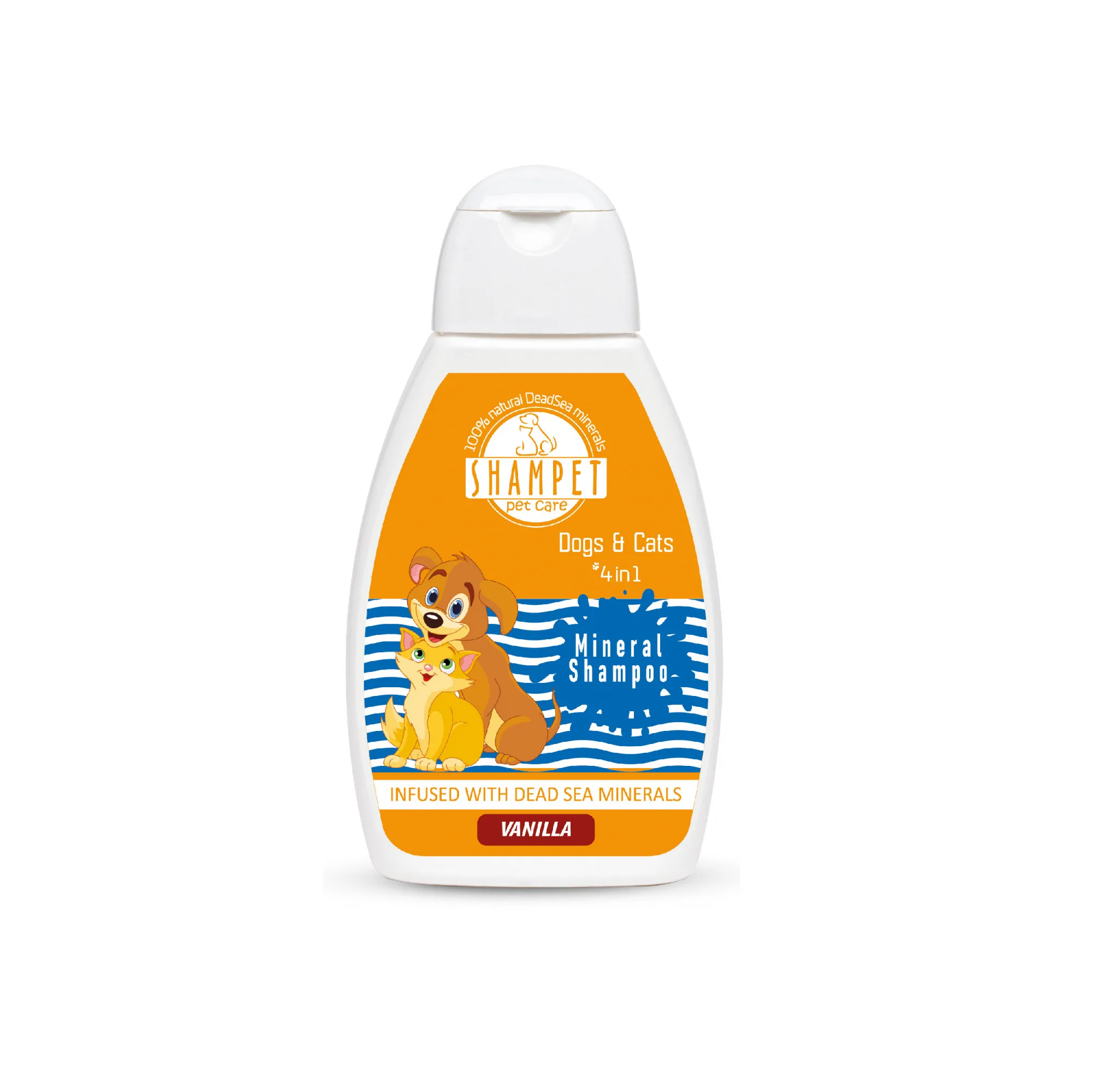 Mineral Shampoo Vanilla 250ml - Image 1