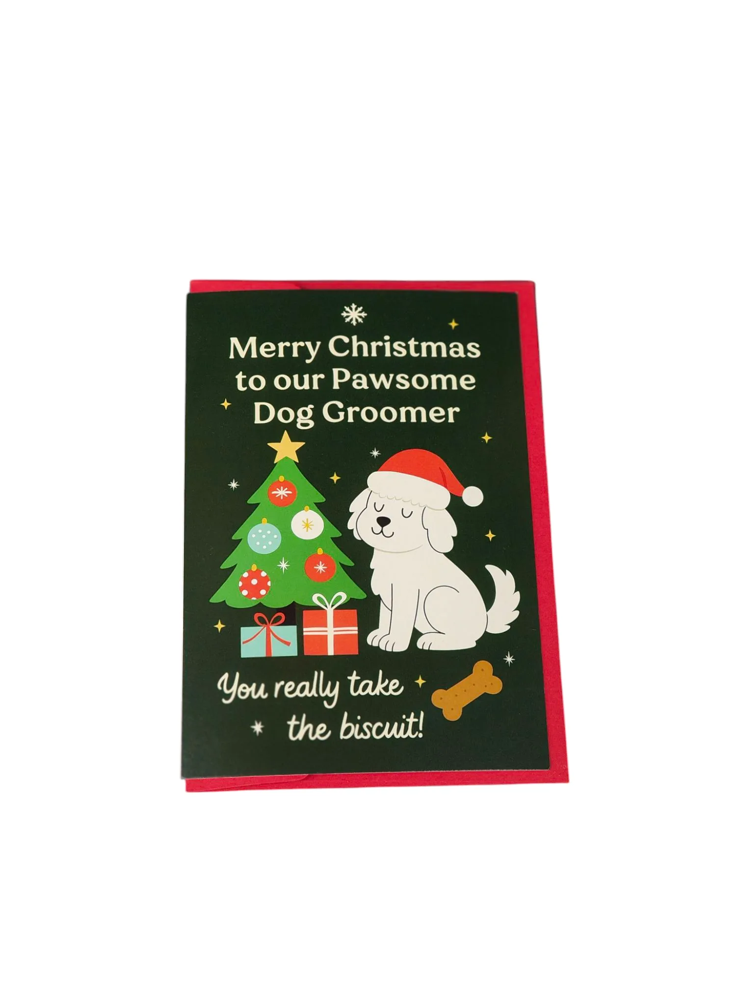 Dog Groomer Christmas Card