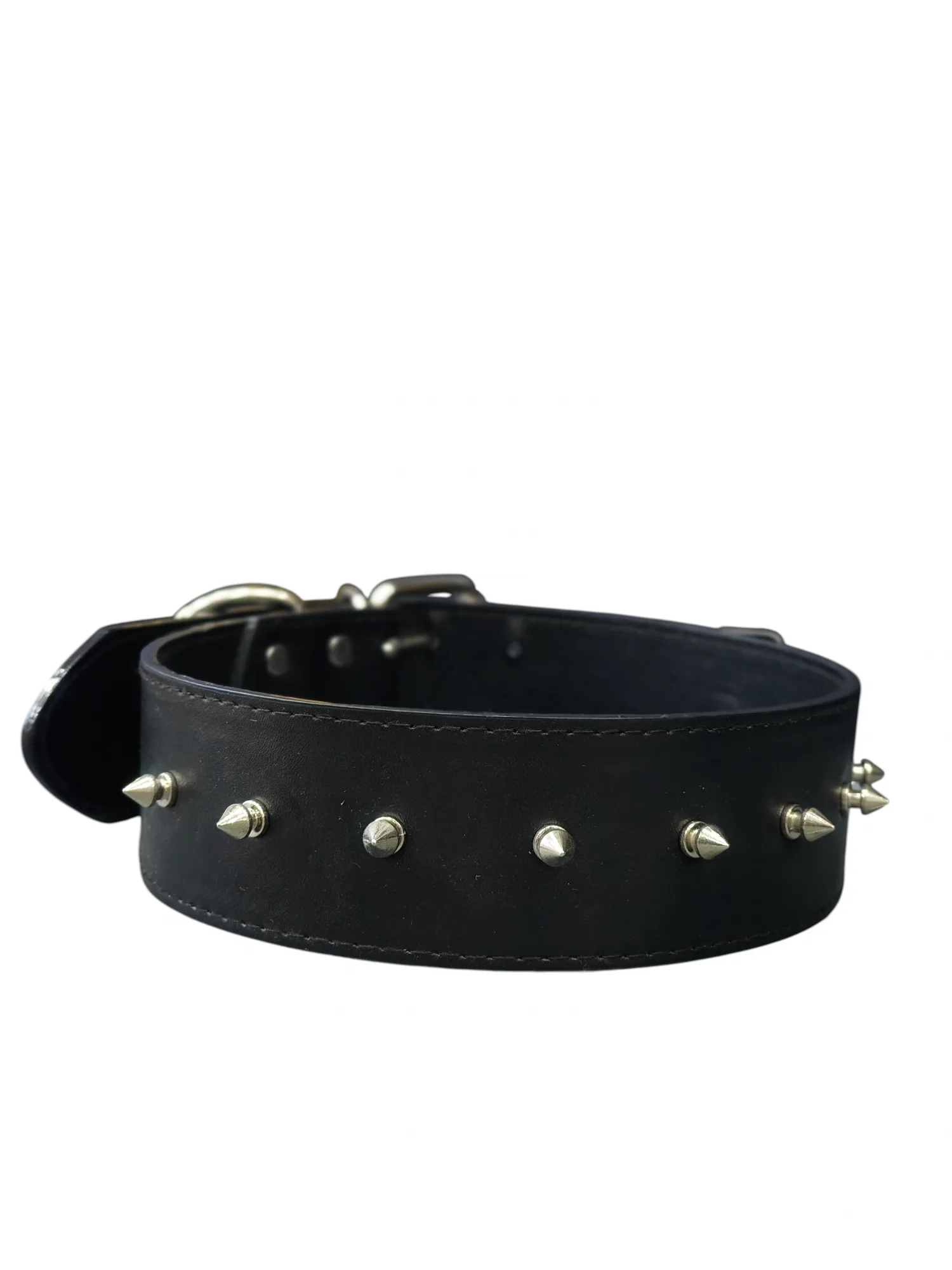 Dog Spiked Collar - black