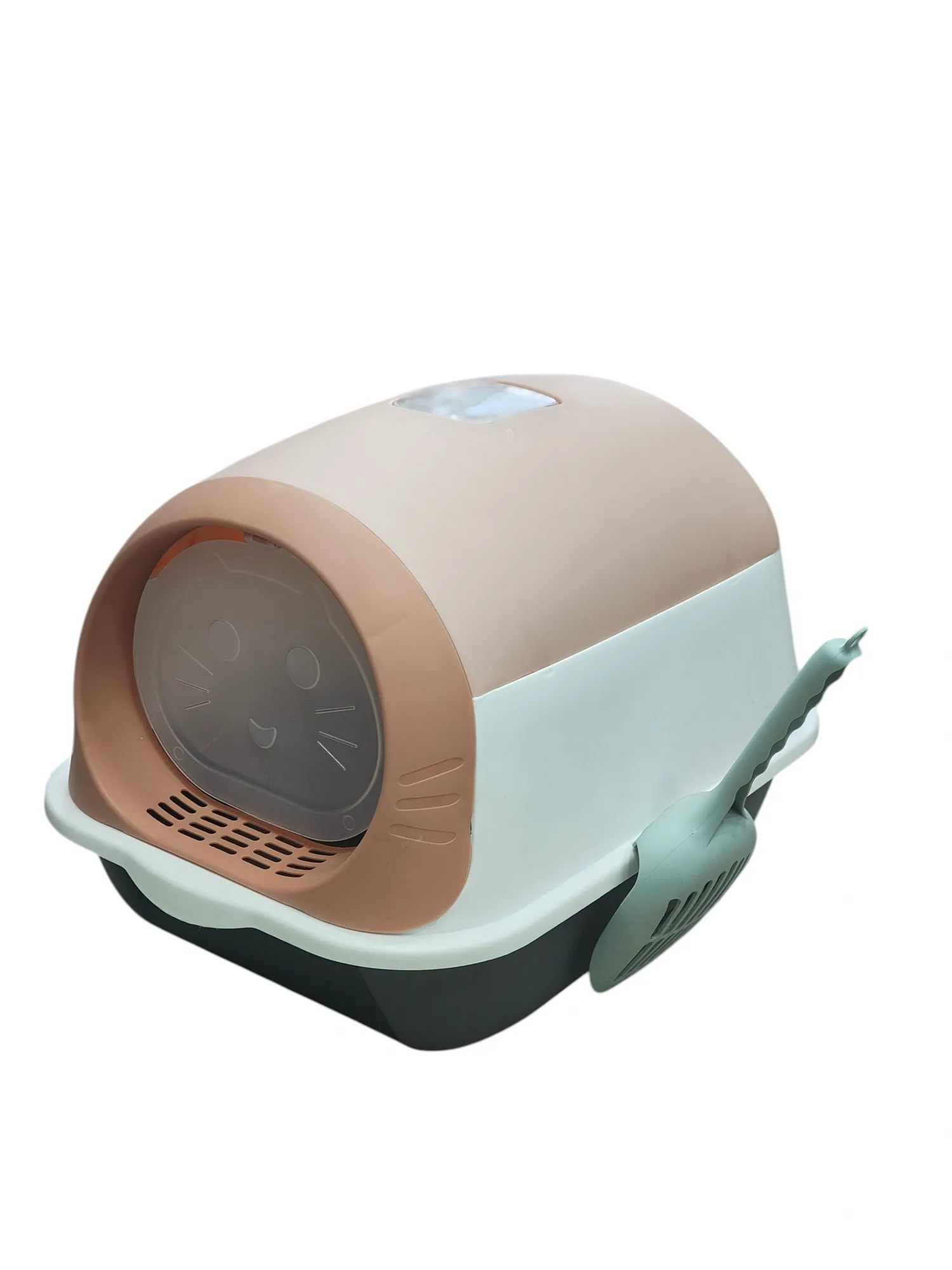 Enclosed litter box