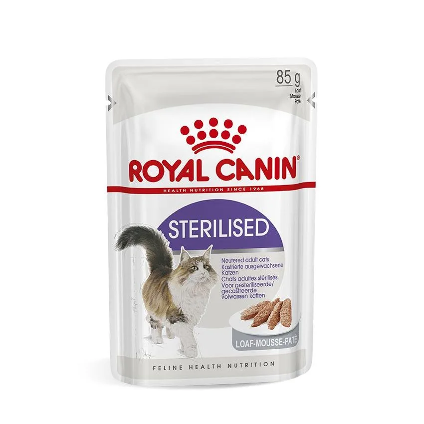 Royal canin - cat STERILIZED LOAF wet food 85G - Image 1