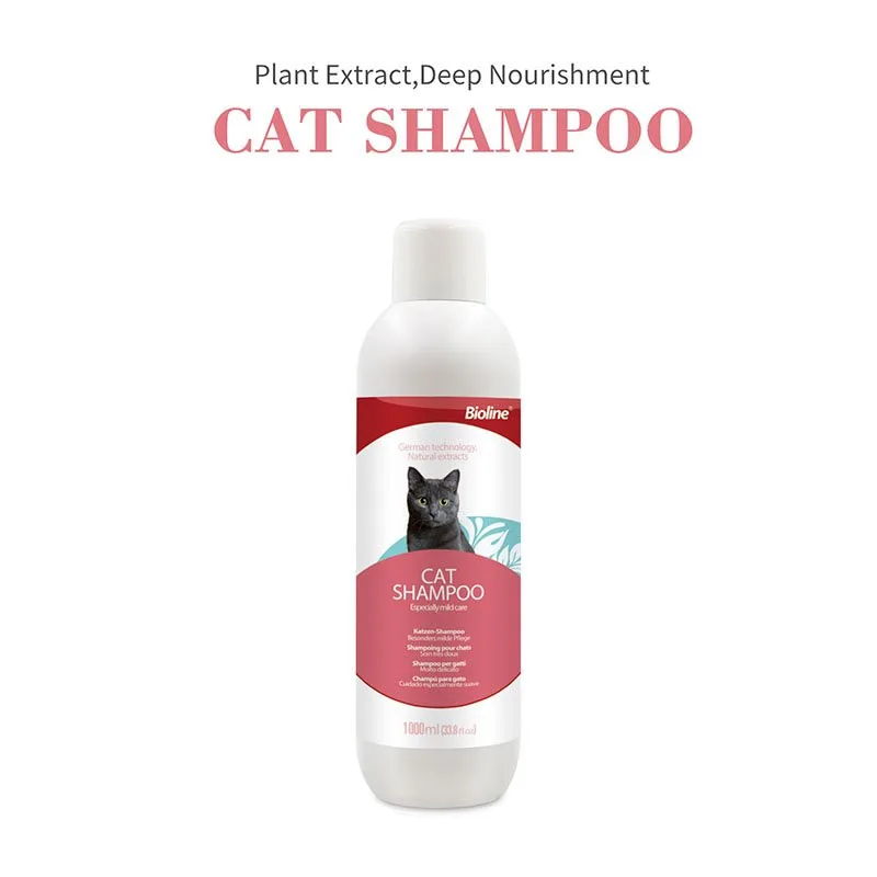 Bioline Cat Shampoo – Especially Mild Care - Image 1