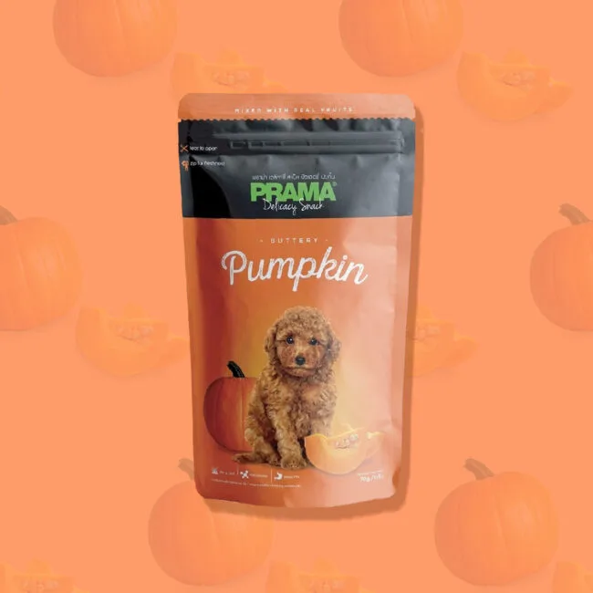 Prama dog treat - Pumpkin - Image 1